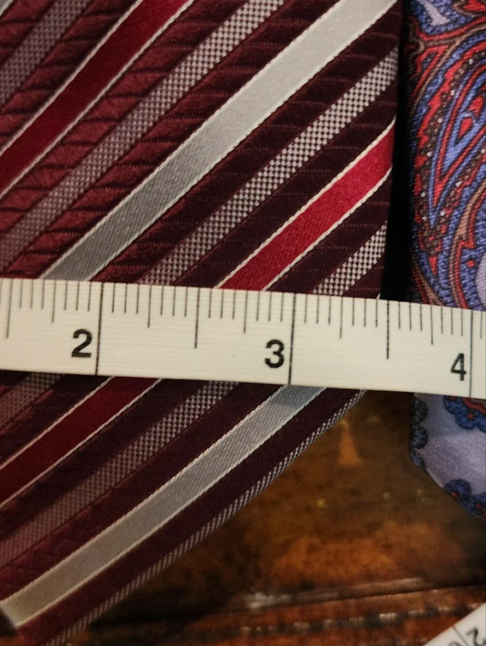 4pc Men's Tie Lot IZOD Ketch Material London Patrick James Silk Paisley Stripe
